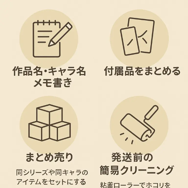 枕カバーを売るときの注意点