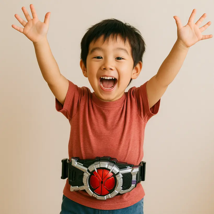仮面ライダーの変身ベルトや付属武器のおもちゃの買取について
