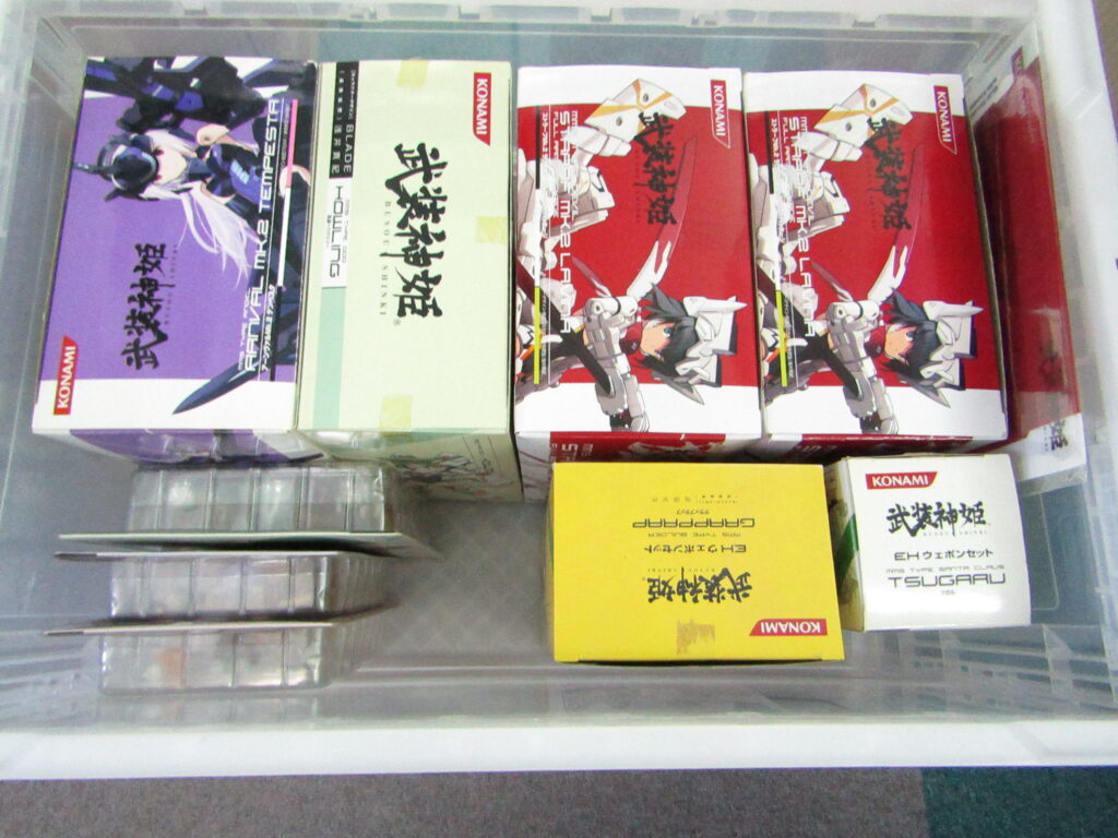 宅配買取　鹿児島県のお客様より「武装神姫」（箱なし含む）・可動式フィギュアを買取させていただきました。