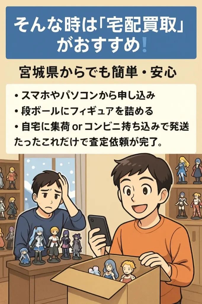 そんな時は宅配買取がおすすめ