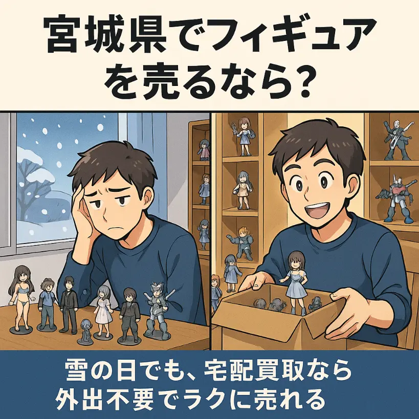 宮城県でフィギュアを売るなら