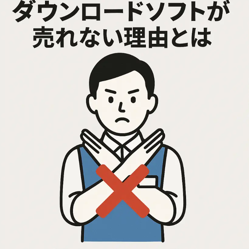 ダウンロード版が売れない理由