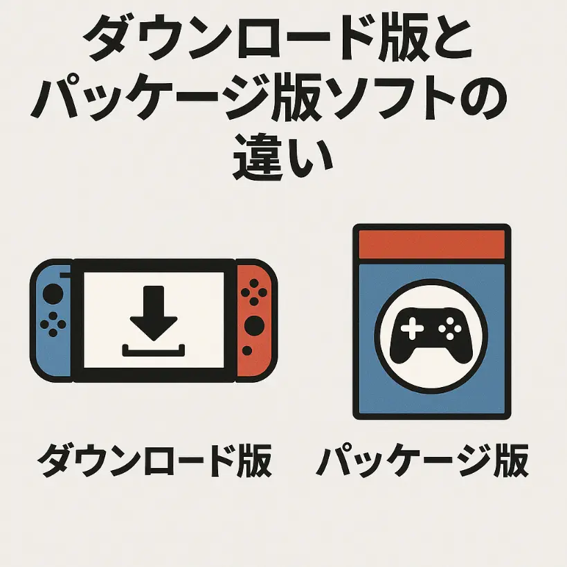ダウンロード版とパッケージ版ソフトの違い