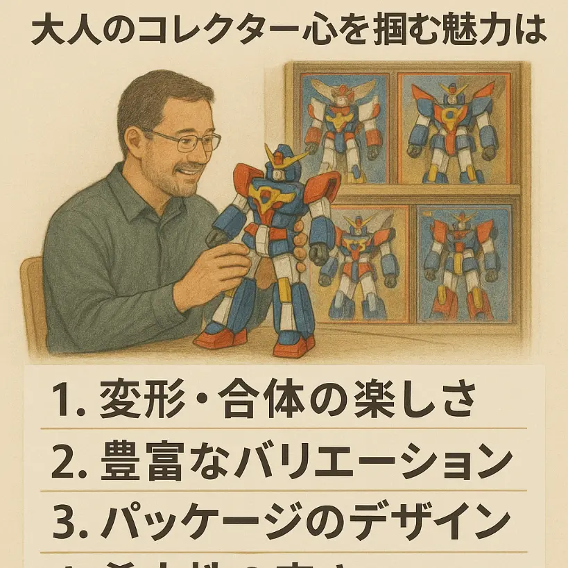大人になっても勇者ロボにはまる理由