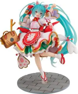 初音ミク 招きミクVer. 「キャラクター・ボーカル・シリーズ 01 初音ミク」 KDcolle 1/7 プラスチック製