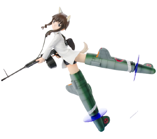 モエコレPLUS No.31 竹井醇子 「ストライクウィッチーズ2」 1/8 ボークスショップ＆ホビー天国ウェブ限定