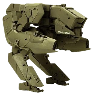 HAB-0003 R-REX 対火竜歩行戦車「ハイパーアーマードブロック」1/48萌え燃えブロック
